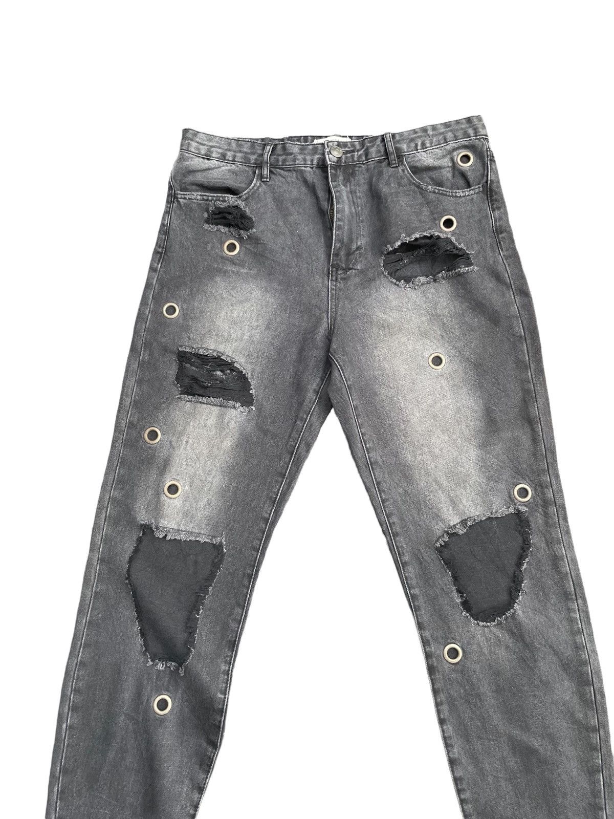 Forever 21 Forever 21 Faded wash Custom Distresed Size US 34 / EU 50 - 4 Thumbnail