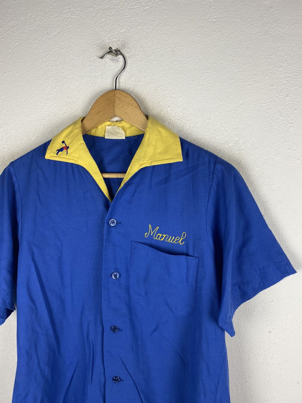 Vintage VINTAGE BOWLING BUTTON UPS SHIRTS MADE IN USA RAYON FABRIC Size US M / EU 48-50 / 2 - 9 Thumbnail