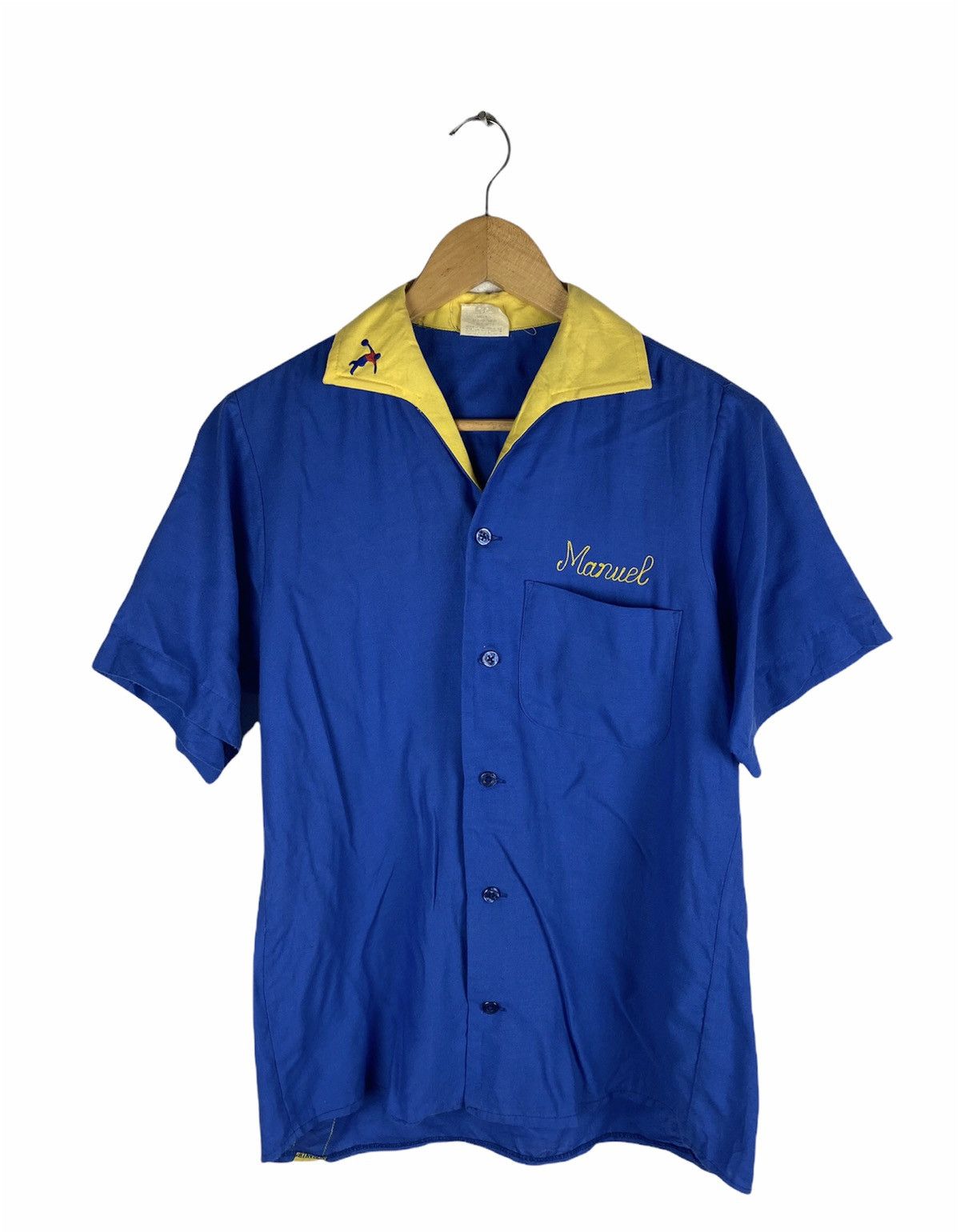 Vintage VINTAGE BOWLING BUTTON UPS SHIRTS MADE IN USA RAYON FABRIC Size US M / EU 48-50 / 2 - 2 Thumbnail