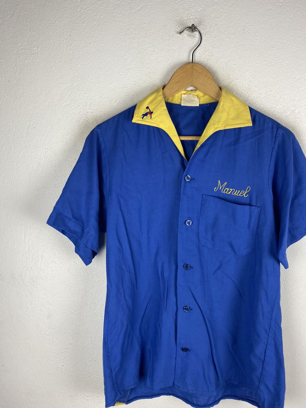 Vintage VINTAGE BOWLING BUTTON UPS SHIRTS MADE IN USA RAYON FABRIC Size US M / EU 48-50 / 2 - 8 Thumbnail