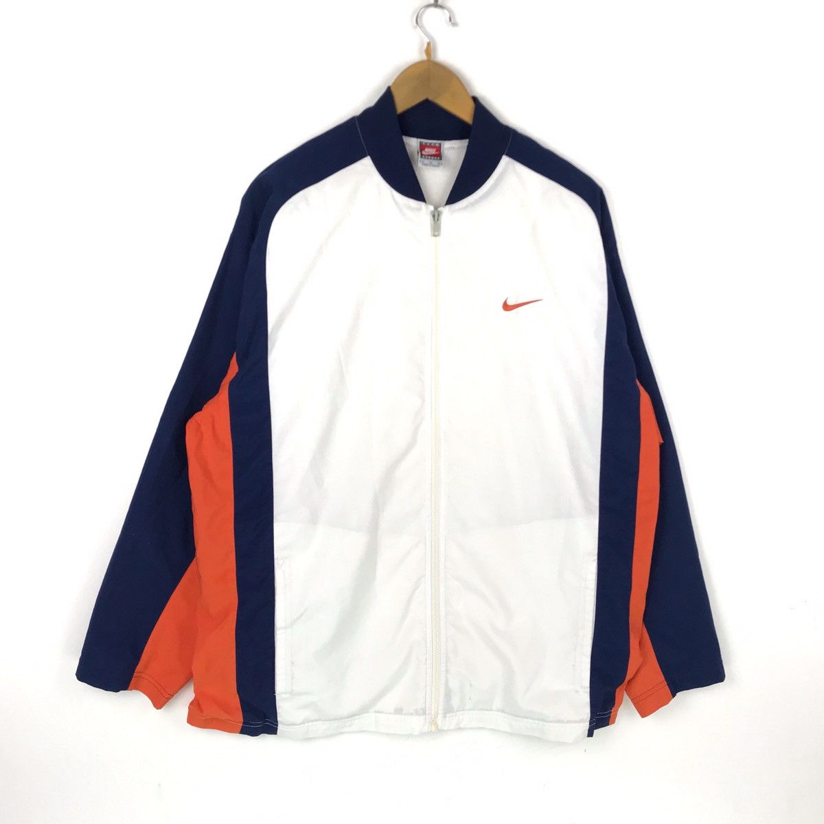 Nike Vintage Nike Basketball Jacket X-Large Size Sweater 90s Size US XL / EU 56 / 4 - 2 Thumbnail