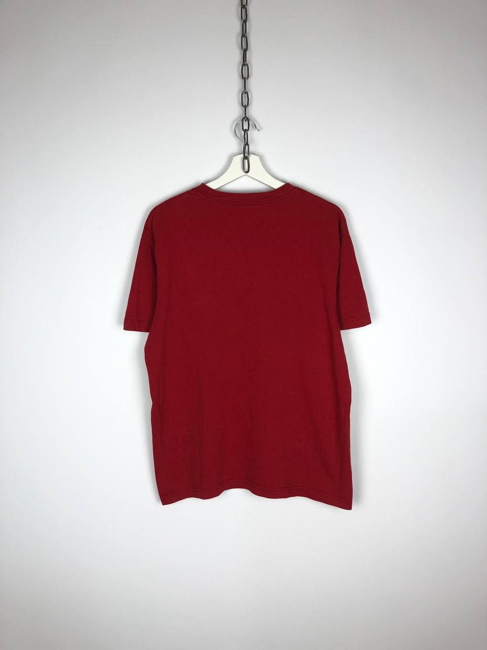 Adidas Adidas Basketball T-Shirt Big Print Red Tee size L Size US L / EU 52-54 / 3 - 6 Thumbnail