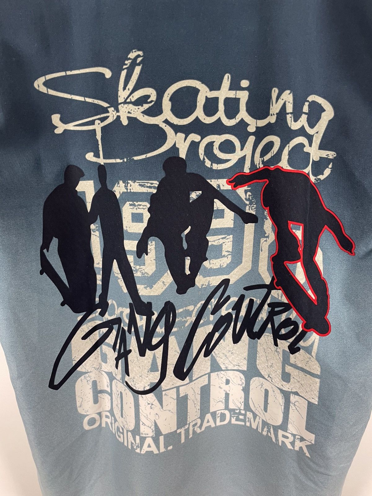 Vintage Vintage 90's Beat Wear Skateboard Gang Control Shirt OG Size US L / EU 52-54 / 3 - 10 Thumbnail