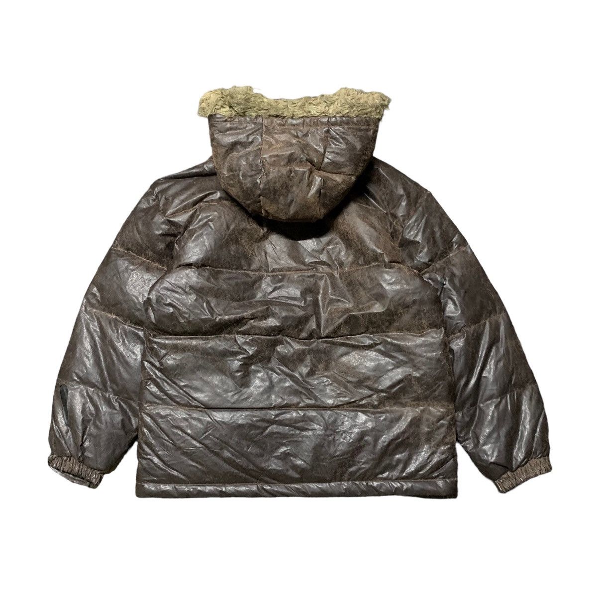 If Six Was Nine × Japanese Brand × Vintage ✨Vintage Dog House Detachable Fur Hooded Down Jacket Size US M / EU 48-50 / 2 - 2 Thumbnail