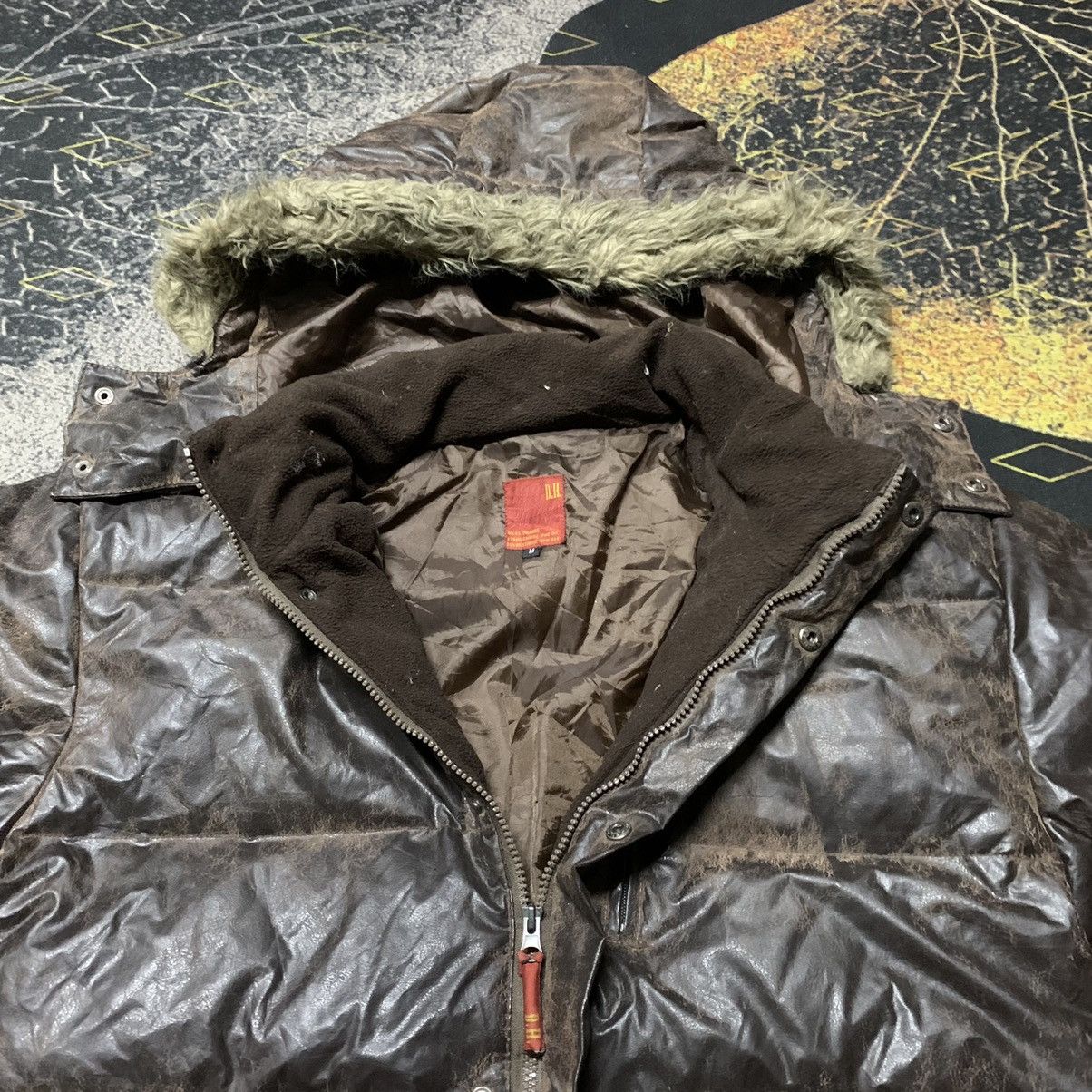 If Six Was Nine × Japanese Brand × Vintage ✨Vintage Dog House Detachable Fur Hooded Down Jacket Size US M / EU 48-50 / 2 - 10 Thumbnail