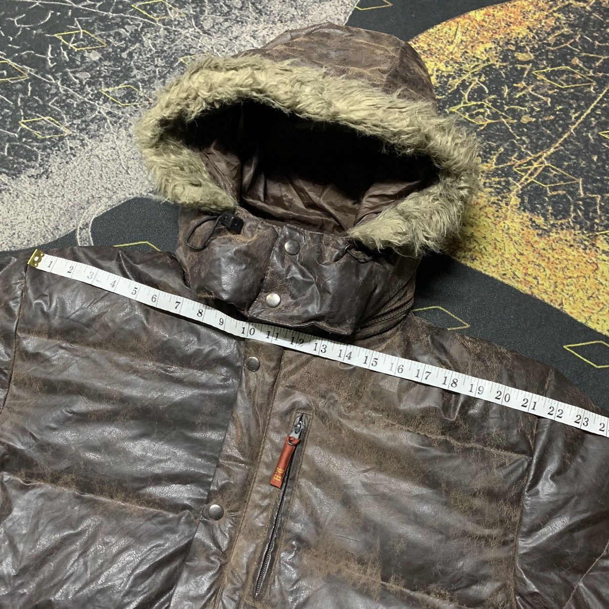If Six Was Nine × Japanese Brand × Vintage ✨Vintage Dog House Detachable Fur Hooded Down Jacket Size US M / EU 48-50 / 2 - 8 Thumbnail