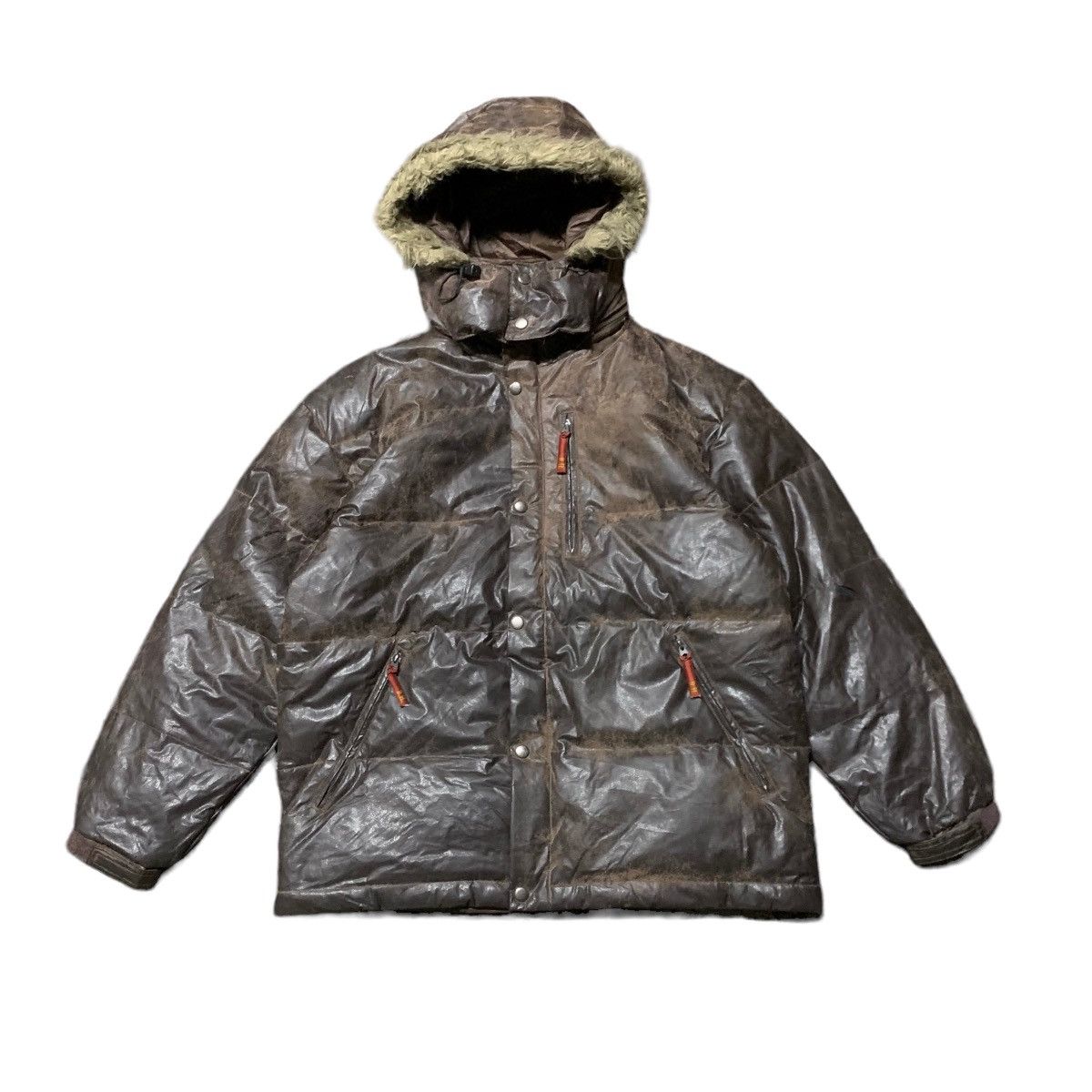 If Six Was Nine × Japanese Brand × Vintage ✨Vintage Dog House Detachable Fur Hooded Down Jacket Size US M / EU 48-50 / 2 - 1 Thumbnail