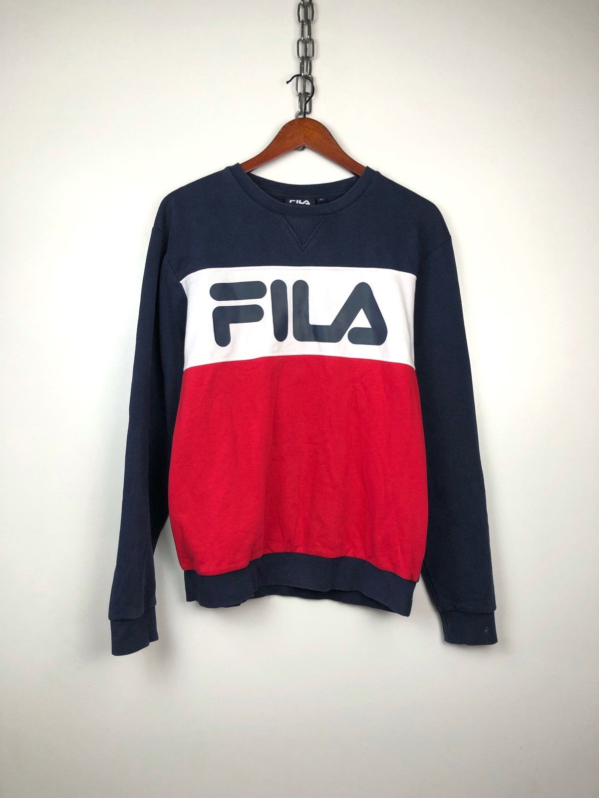 Fila Fila Crewneck Sweatshirt Big Center Logo size M Size US M / EU 48-50 / 2 - 1 Thumbnail