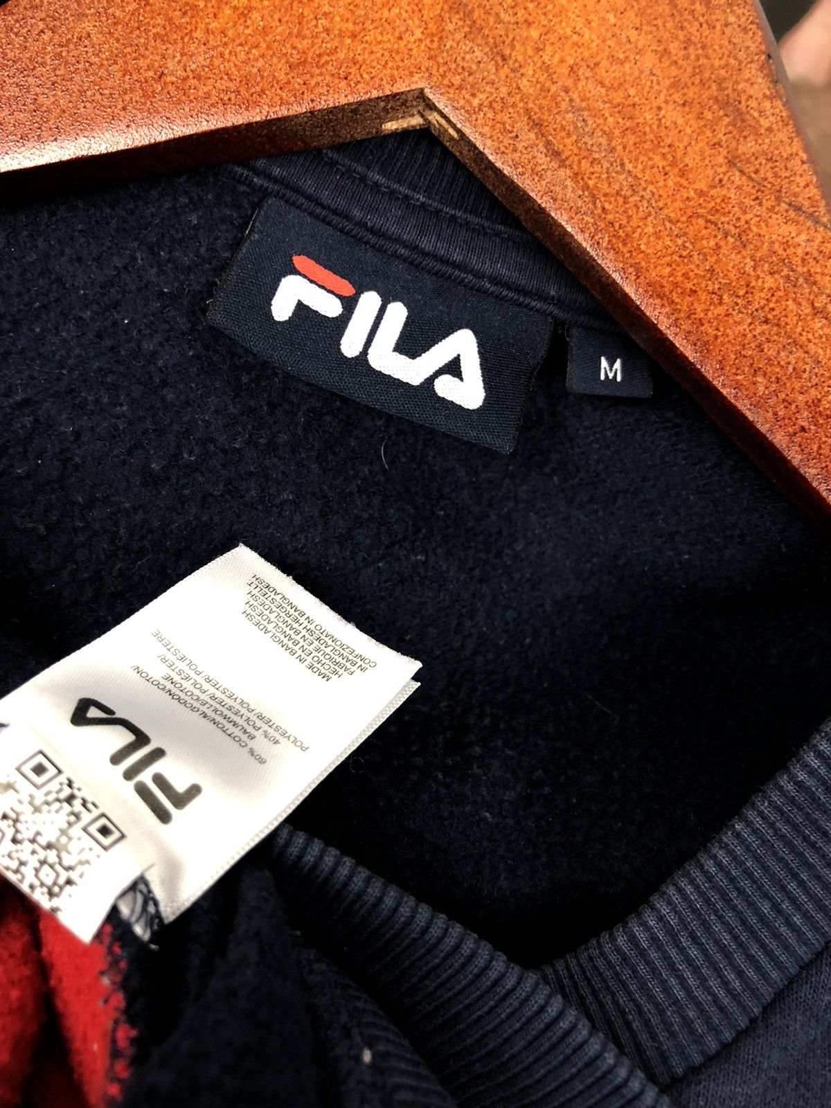 Fila Fila Crewneck Sweatshirt Big Center Logo size M Size US M / EU 48-50 / 2 - 4 Thumbnail