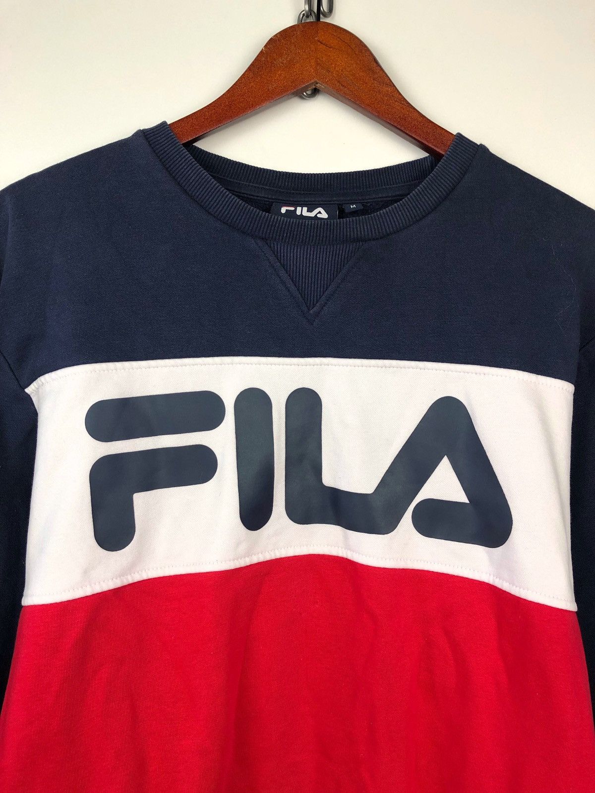 Fila Fila Crewneck Sweatshirt Big Center Logo size M Size US M / EU 48-50 / 2 - 2 Thumbnail