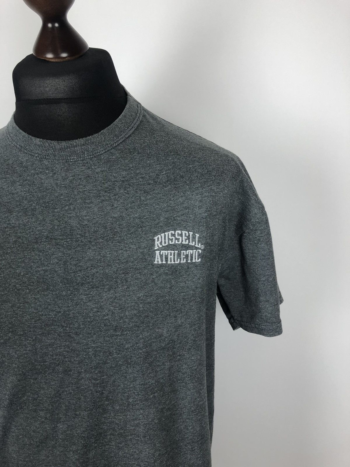 Russell Athletic Vintage 90s Russel Athletic Crewneck T-Shirt Grey M Size US M / EU 48-50 / 2 - 4 Thumbnail