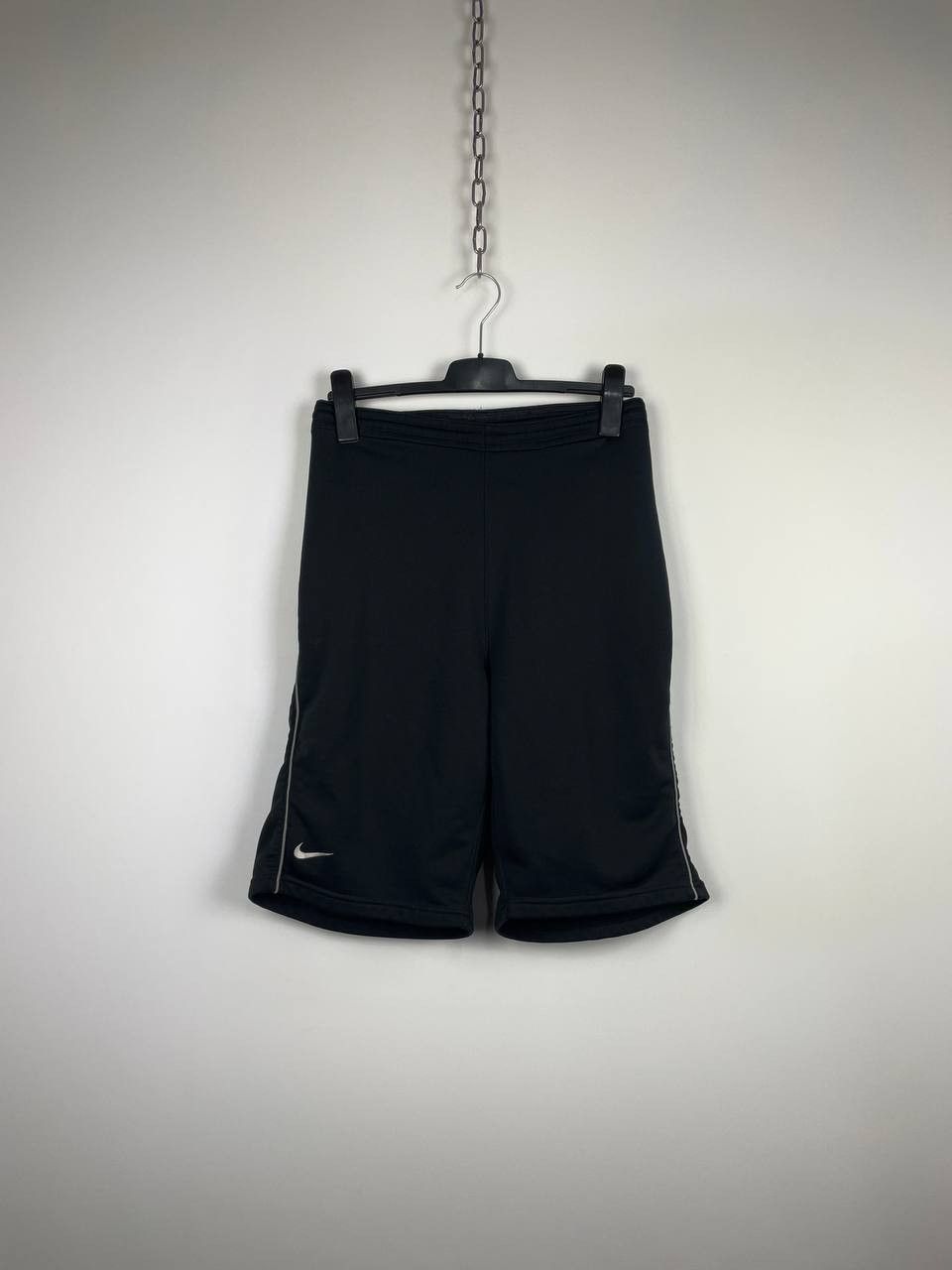Nike Vintage Nikec Athletic Dept Black Shorts Swoosh Logo size XL Size US 35 - 1 Thumbnail