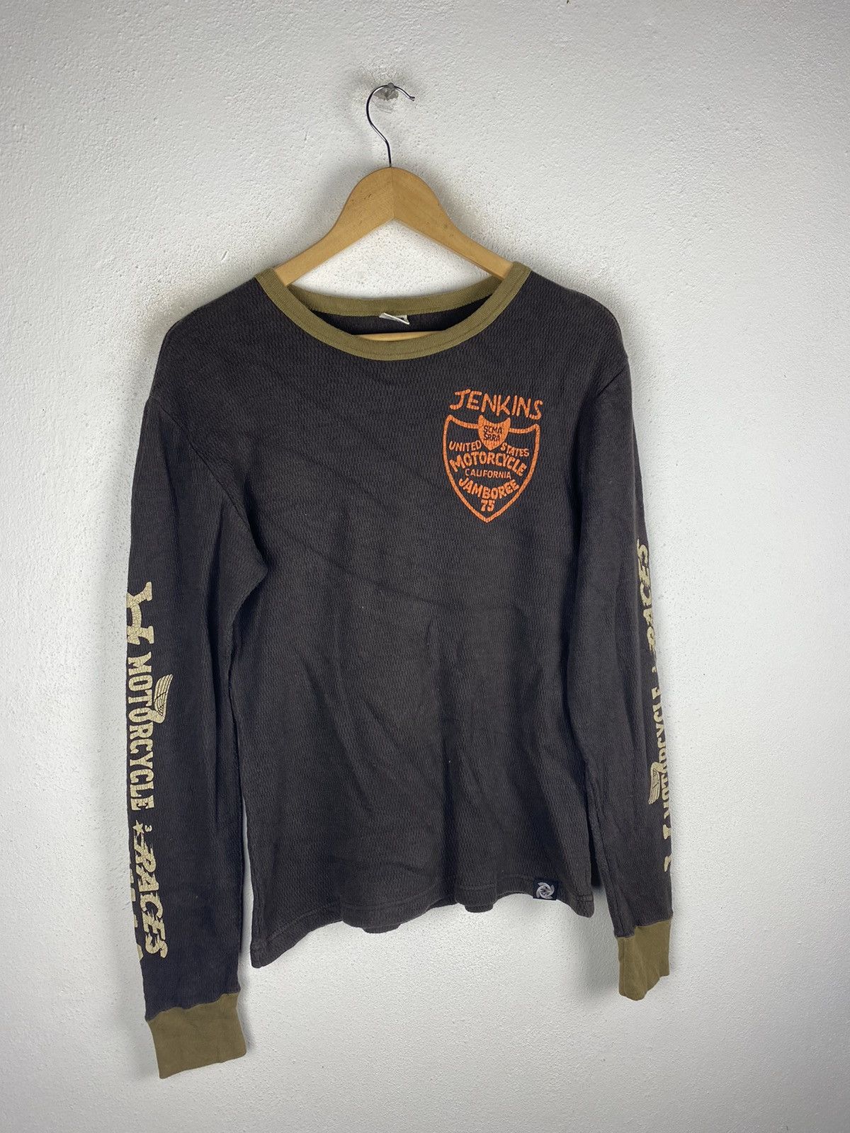 Japanese Brand UNITED STATES MOTORCYCLE JAMBOREE LONG SLEEVE SHIRTS Size US S / EU 44-46 / 1 - 4 Thumbnail