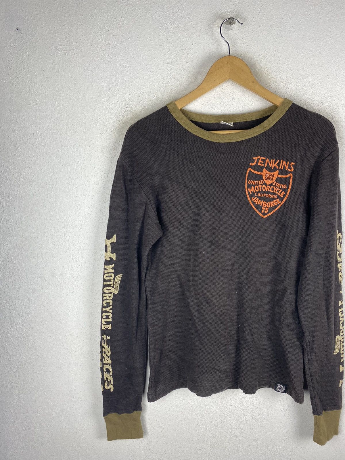 Japanese Brand UNITED STATES MOTORCYCLE JAMBOREE LONG SLEEVE SHIRTS Size US S / EU 44-46 / 1 - 5 Thumbnail