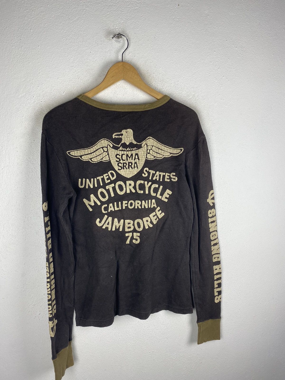 Japanese Brand UNITED STATES MOTORCYCLE JAMBOREE LONG SLEEVE SHIRTS Size US S / EU 44-46 / 1 - 3 Thumbnail