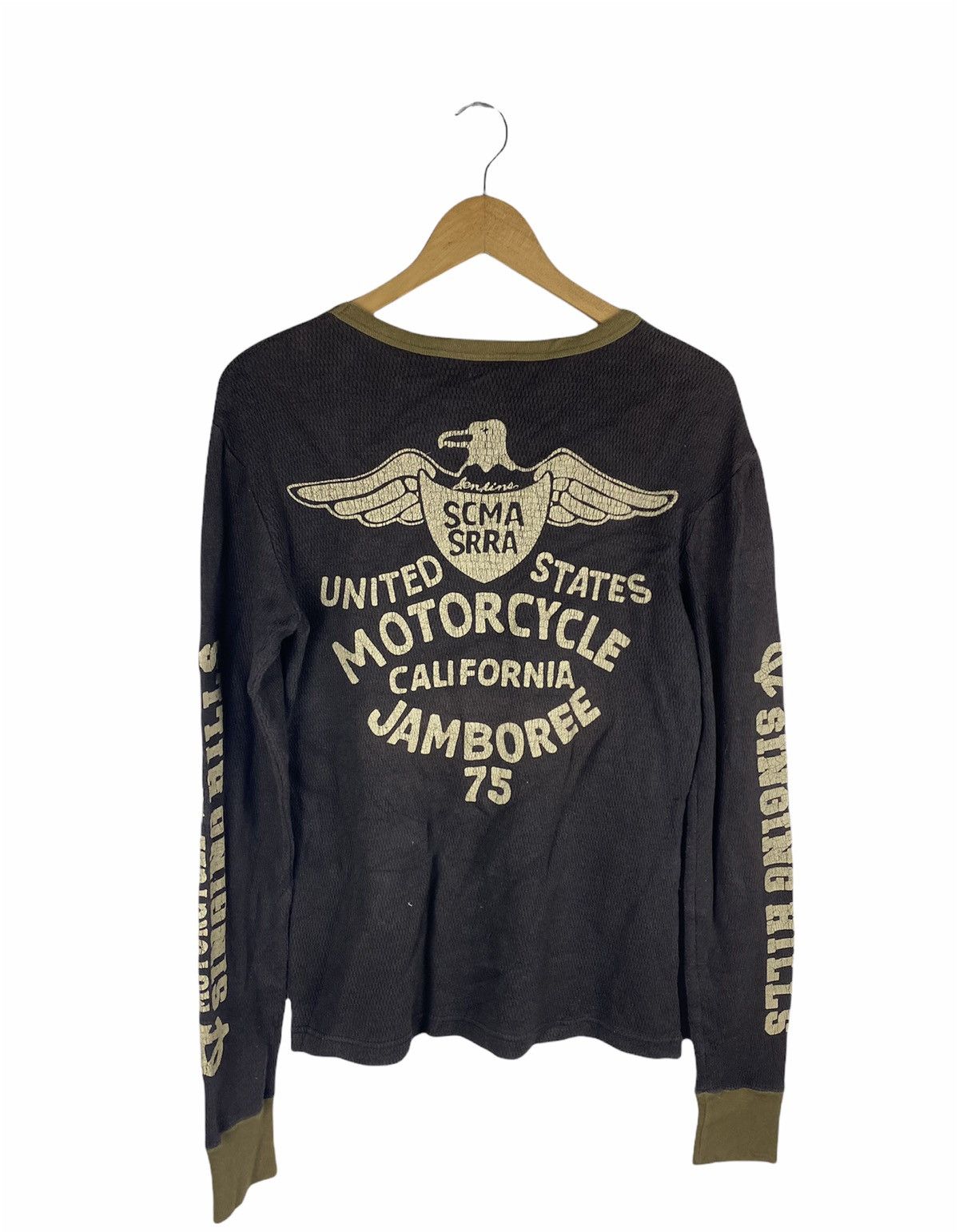 Japanese Brand UNITED STATES MOTORCYCLE JAMBOREE LONG SLEEVE SHIRTS Size US S / EU 44-46 / 1 - 1 Thumbnail