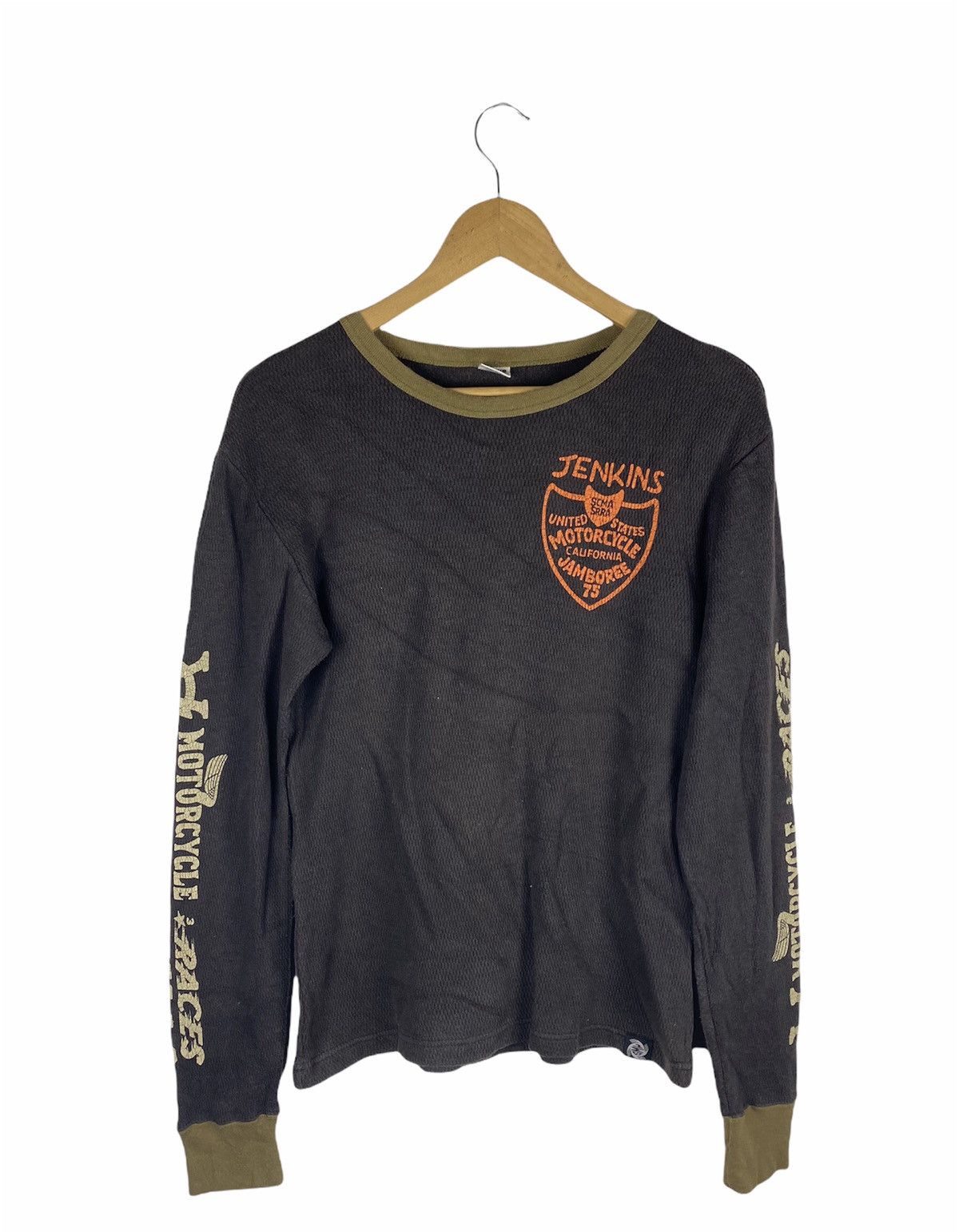 Japanese Brand UNITED STATES MOTORCYCLE JAMBOREE LONG SLEEVE SHIRTS Size US S / EU 44-46 / 1 - 2 Thumbnail