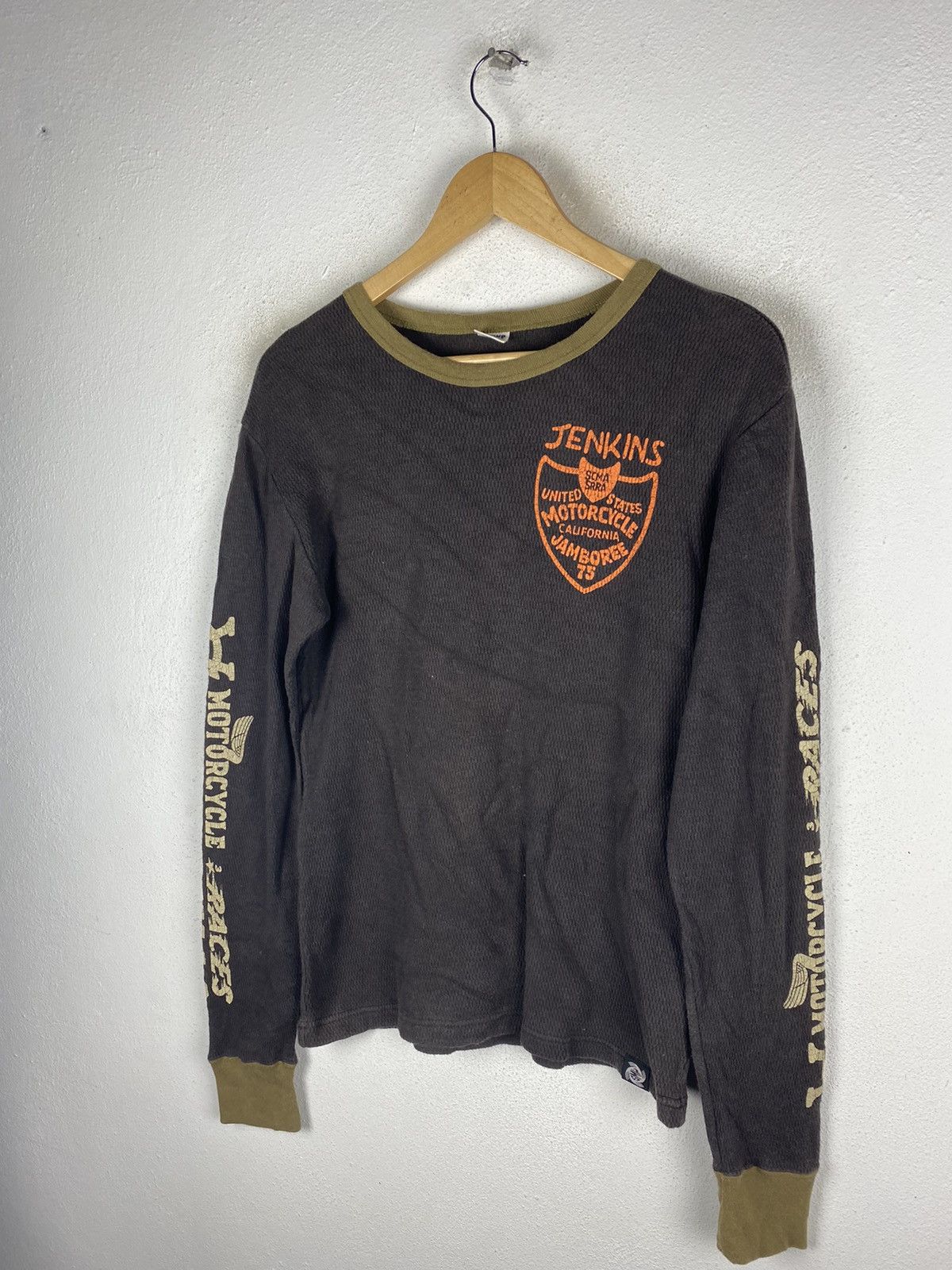 Japanese Brand UNITED STATES MOTORCYCLE JAMBOREE LONG SLEEVE SHIRTS Size US S / EU 44-46 / 1 - 6 Thumbnail
