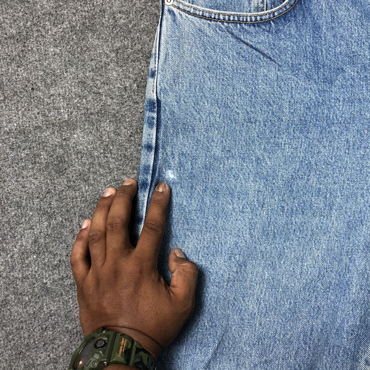 Stussy Vintage 90s STUSSY Made in Usa Baggy Jeans Size US 30 / EU 46 - 11 Thumbnail