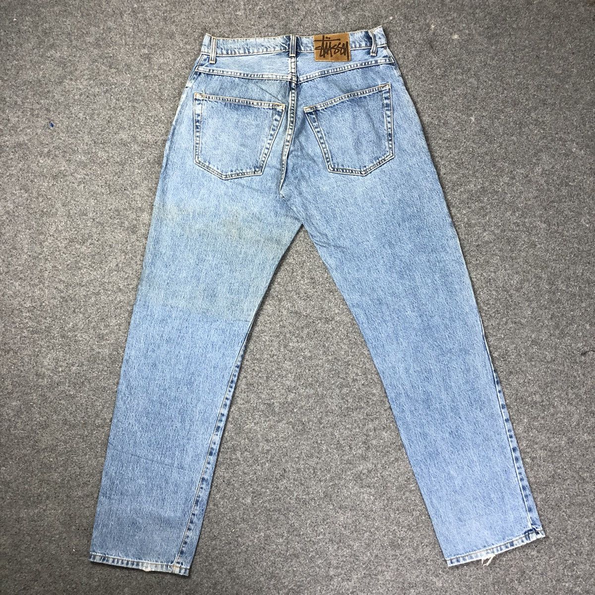 Stussy Vintage 90s STUSSY Made in Usa Baggy Jeans Size US 30 / EU 46 - 12 Thumbnail