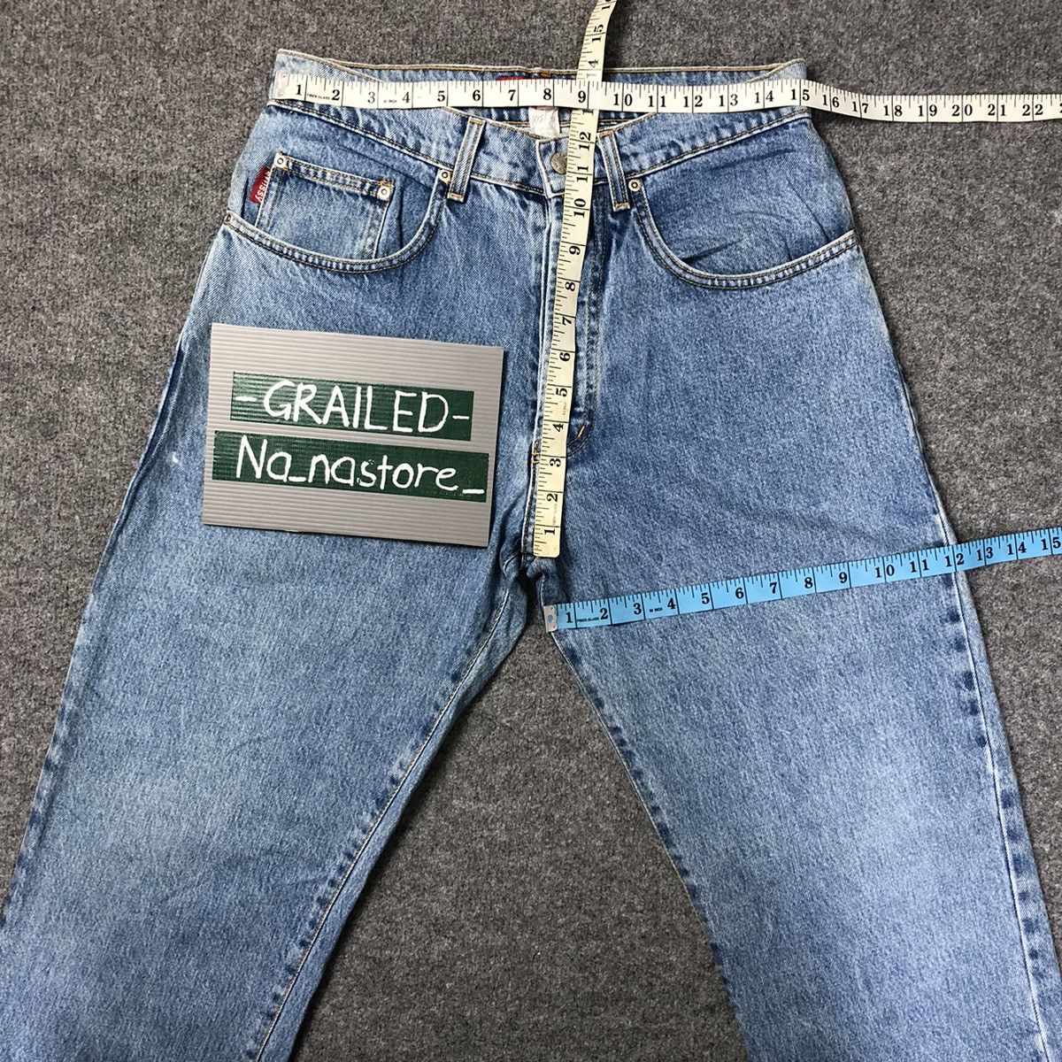 Stussy Vintage 90s STUSSY Made in Usa Baggy Jeans Size US 30 / EU 46 - 3 Thumbnail