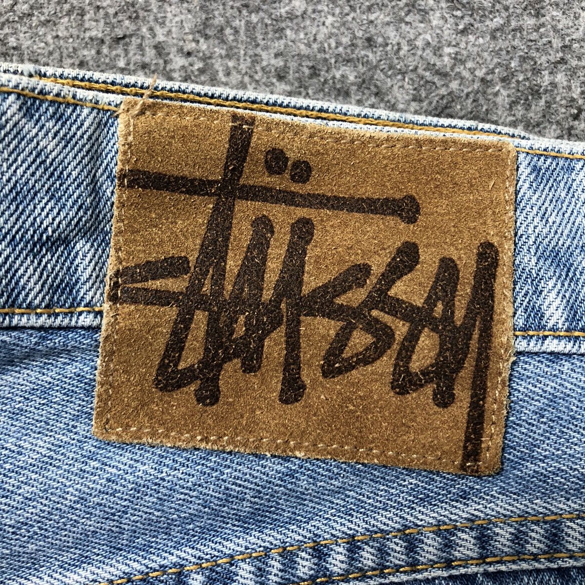 Stussy Vintage 90s STUSSY Made in Usa Baggy Jeans Size US 30 / EU 46 - 14 Thumbnail