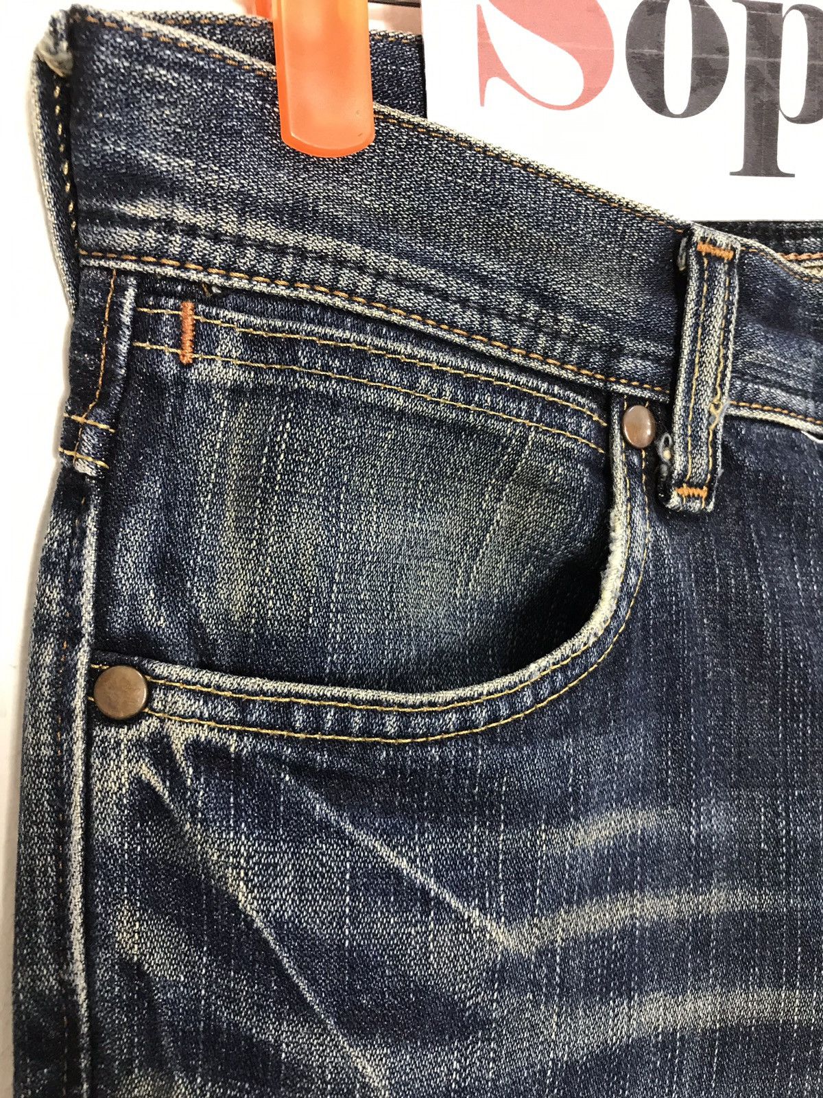 Japanese Brand × Vintage × Wrangler Vintage Wrangler Denim Jeans Style Size US 29 - 6 Thumbnail