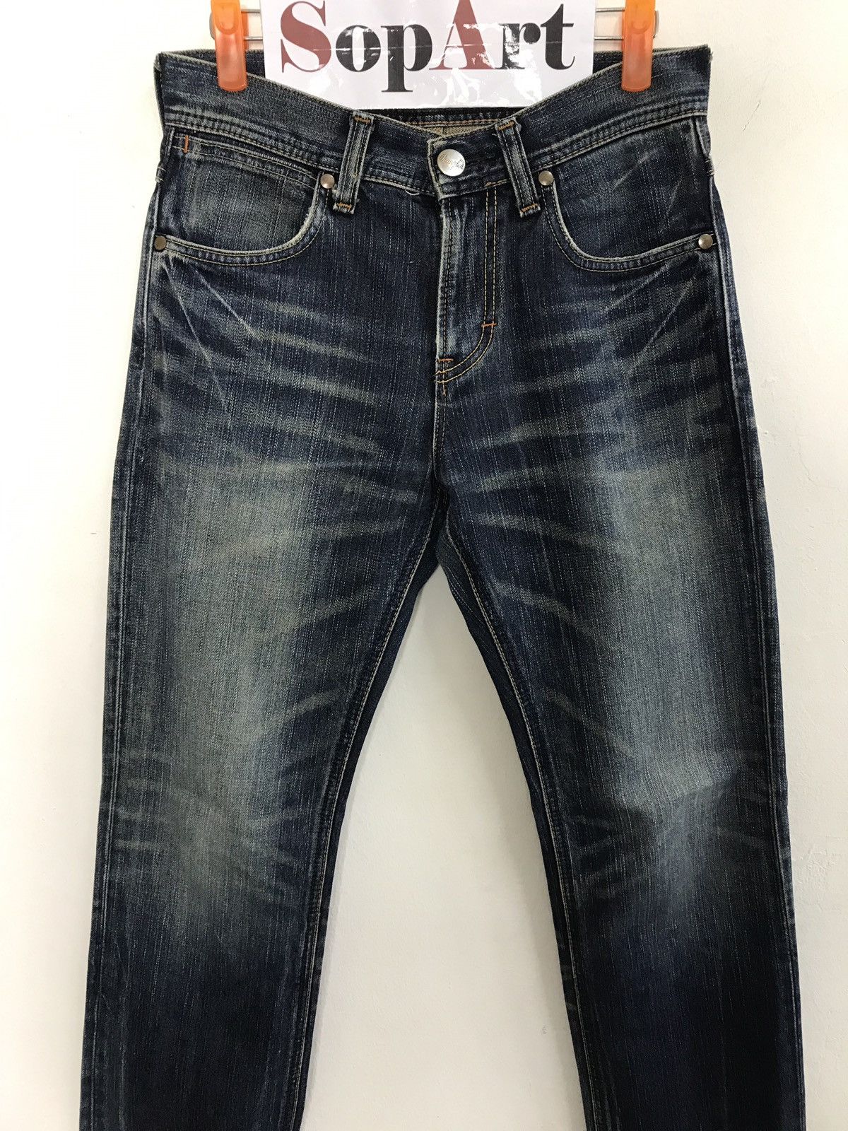Japanese Brand × Vintage × Wrangler Vintage Wrangler Denim Jeans Style Size US 29 - 3 Thumbnail