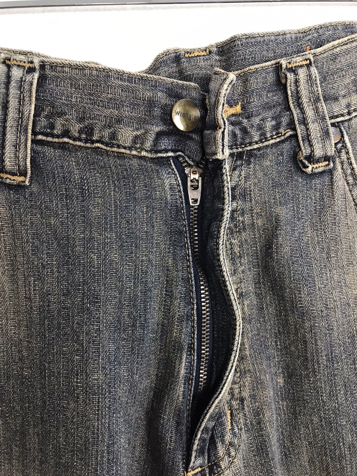 Japanese Brand × Vintage × Wrangler Vintage Wrangler Western Jeans Bucket Back Design Size US 32 / EU 48 - 10 Thumbnail