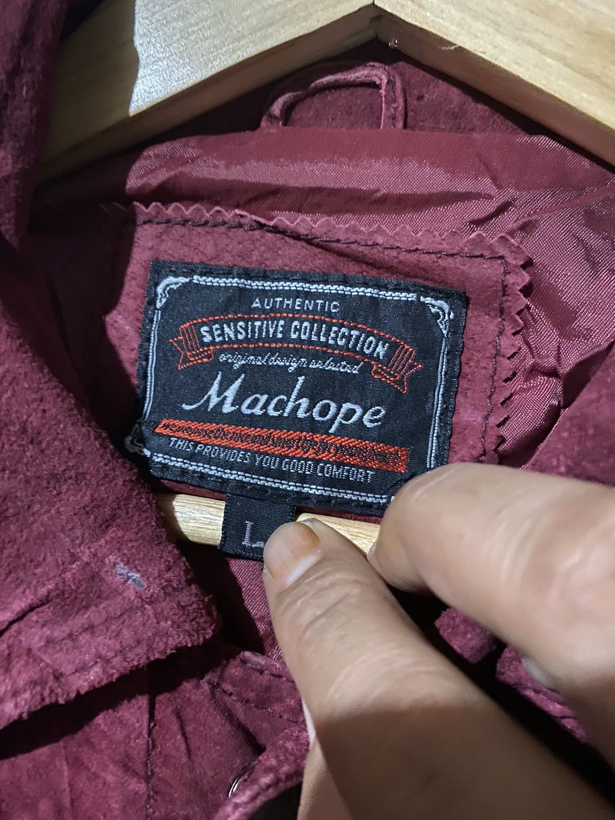Leather 🔥SALE🔥MACHOPE TRUCKER SUEDE LEATHER JACKET Size US L / EU 52-54 / 3 - 6 Thumbnail