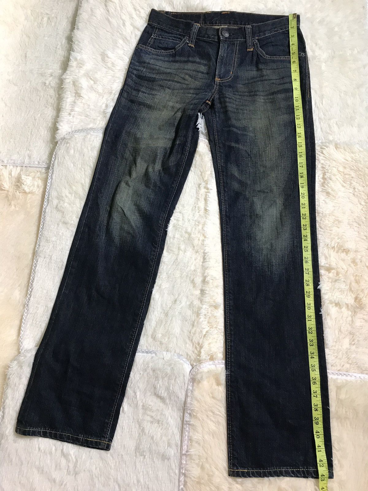 Edwin × Japanese Brand Vintage Gold Rush By Edwin Indigo Denim Style Size US 32 / EU 48 - 18 Thumbnail