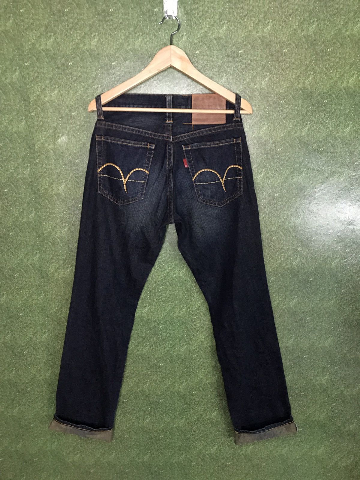 Edwin × Japanese Brand Vintage Gold Rush By Edwin Indigo Denim Style Size US 32 / EU 48 - 7 Thumbnail