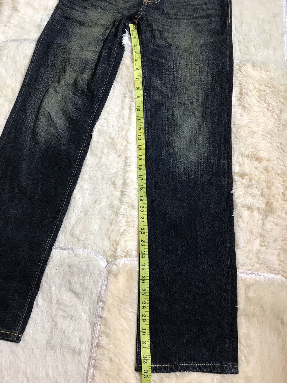 Edwin × Japanese Brand Vintage Gold Rush By Edwin Indigo Denim Style Size US 32 / EU 48 - 19 Thumbnail