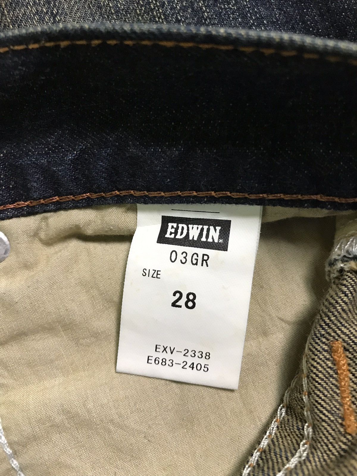 Edwin × Japanese Brand Vintage Gold Rush By Edwin Indigo Denim Style Size US 32 / EU 48 - 12 Thumbnail