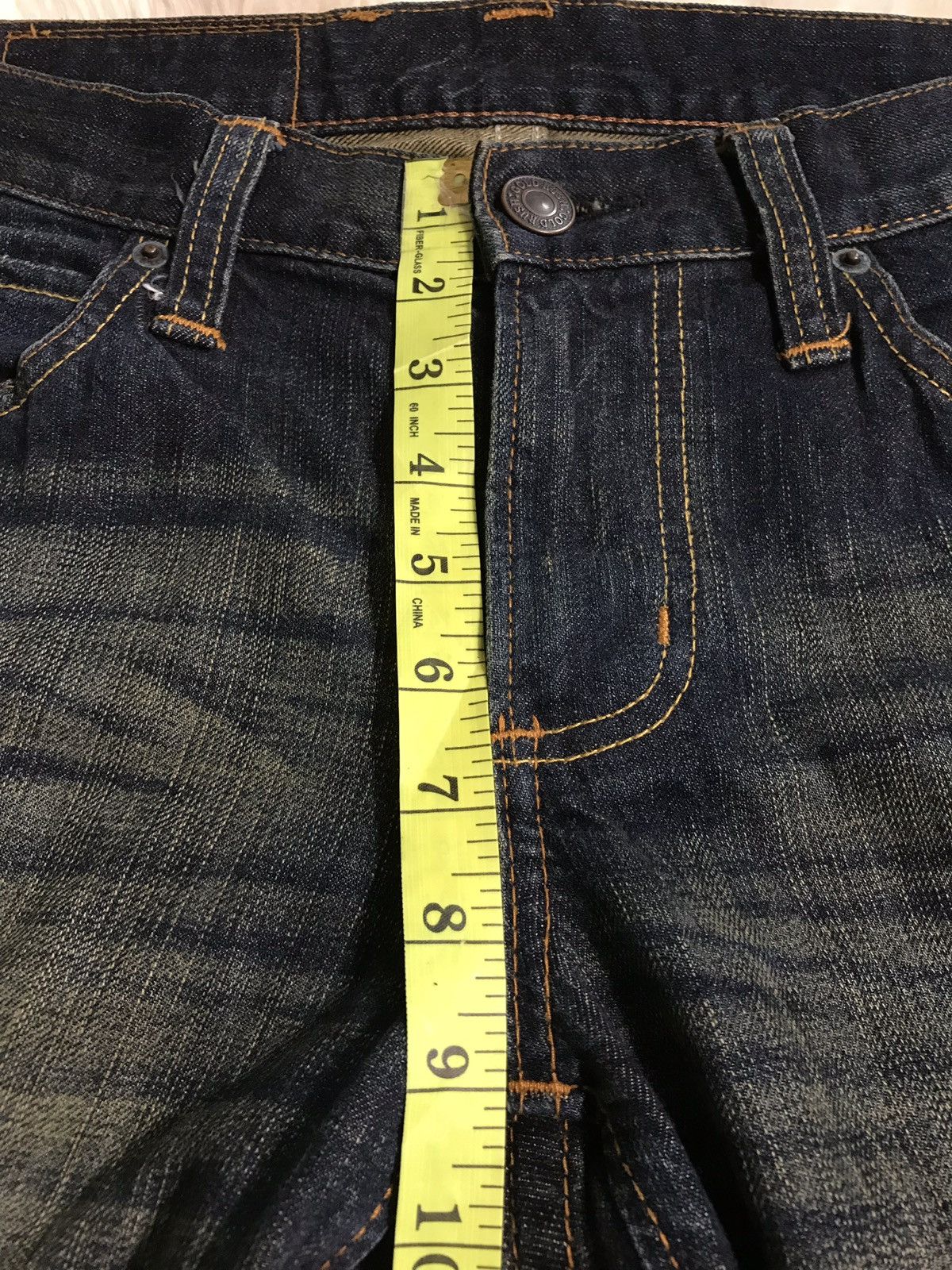 Edwin × Japanese Brand Vintage Gold Rush By Edwin Indigo Denim Style Size US 32 / EU 48 - 15 Thumbnail