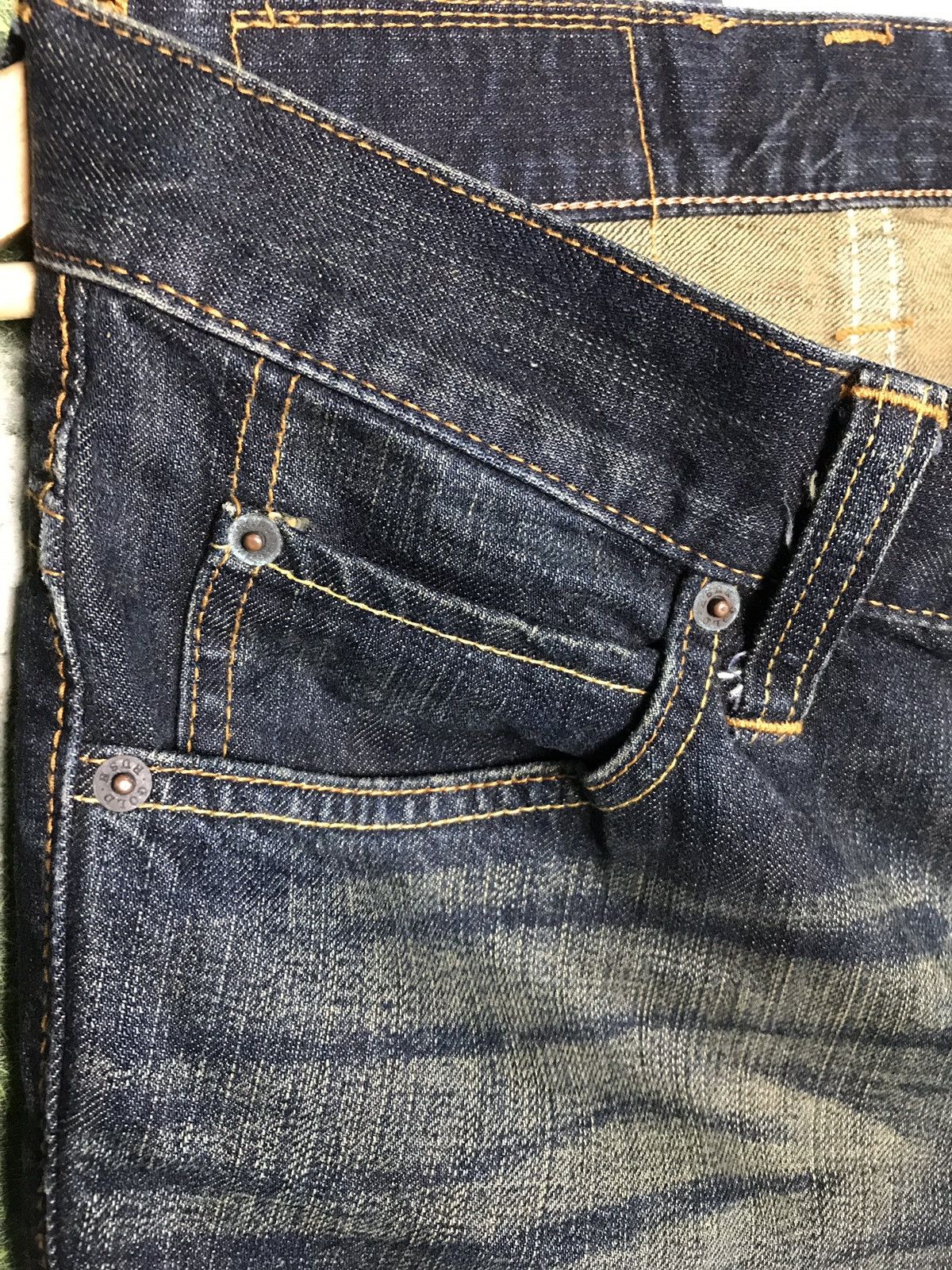 Edwin × Japanese Brand Vintage Gold Rush By Edwin Indigo Denim Style Size US 32 / EU 48 - 4 Thumbnail