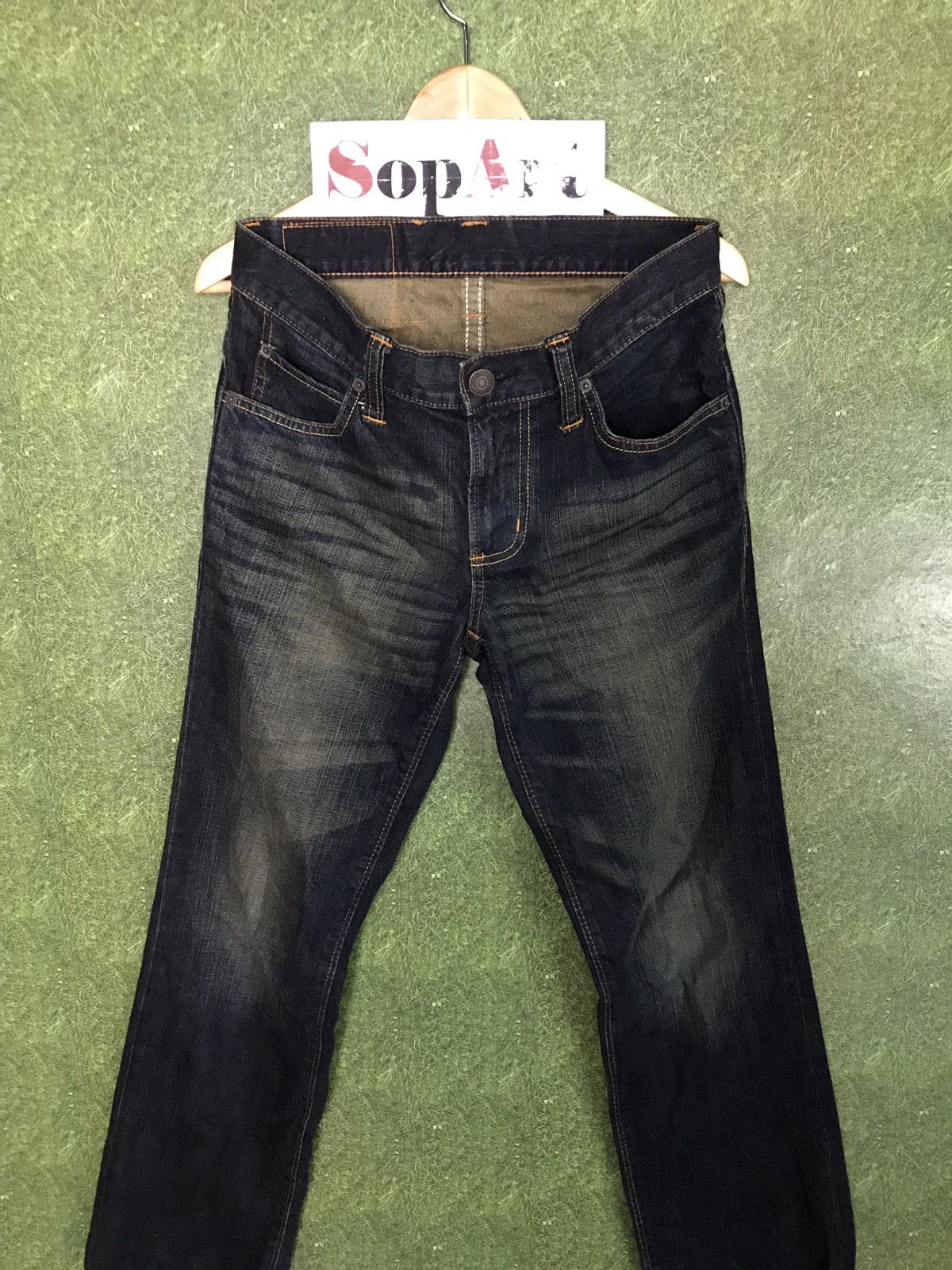 Edwin × Japanese Brand Vintage Gold Rush By Edwin Indigo Denim Style Size US 32 / EU 48 - 2 Thumbnail
