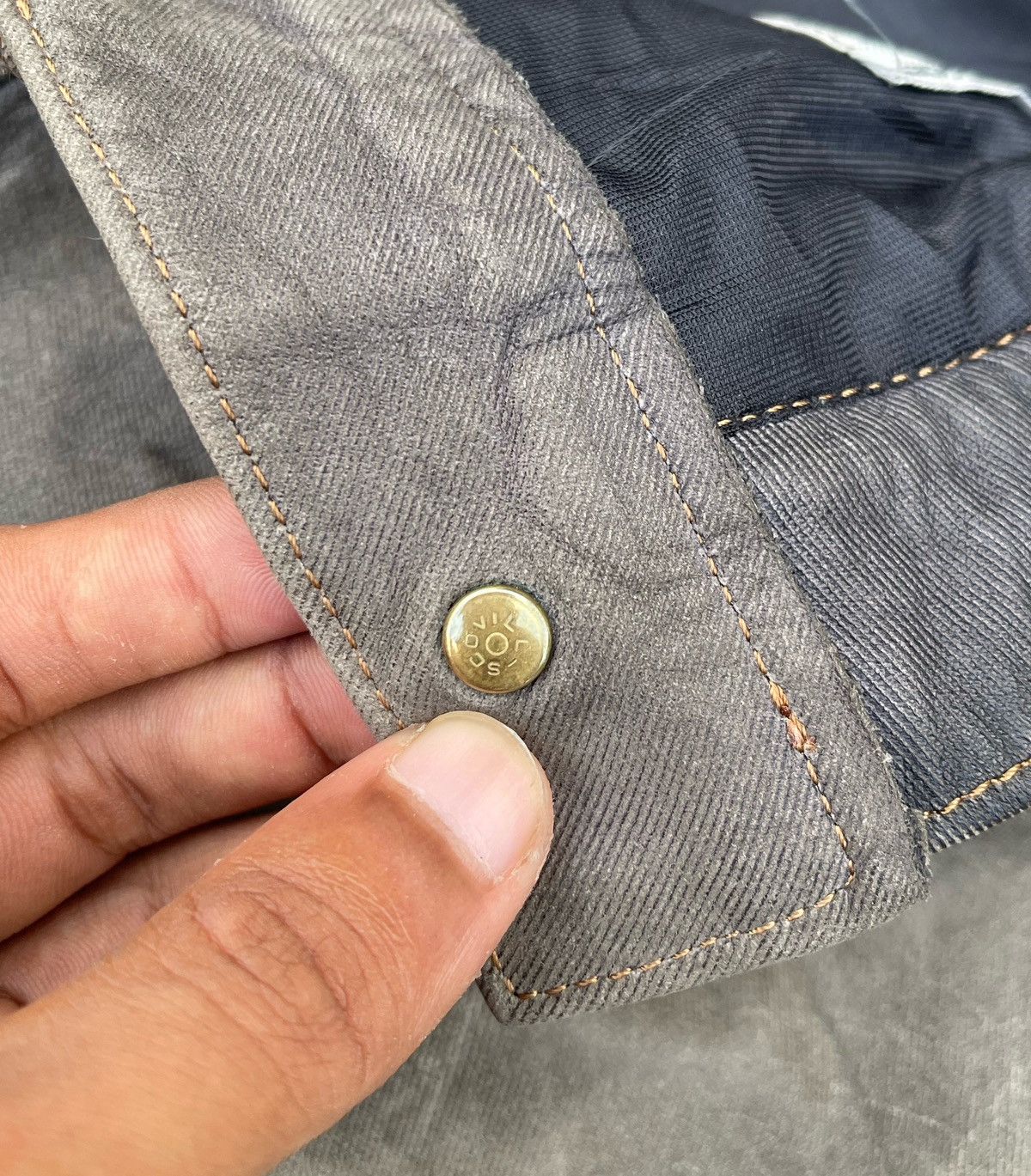 Japanese Brand 🔥Vintage Explorer Jeans Japan Custom Punk Leather Pants Size US 33 - 15 Thumbnail