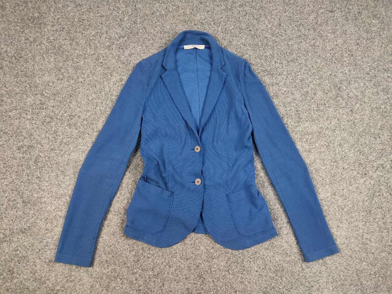Harris Wharf London Harris Wharf London Design Blue Cotton / Linen Women Blazer Size M / US 6-8 / IT 42-44 - 10 Thumbnail