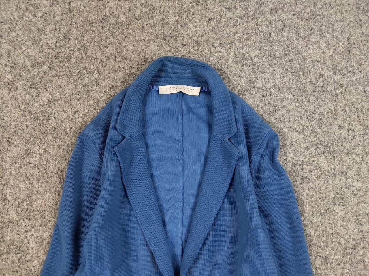 Harris Wharf London Harris Wharf London Design Blue Cotton / Linen Women Blazer Size M / US 6-8 / IT 42-44 - 8 Thumbnail