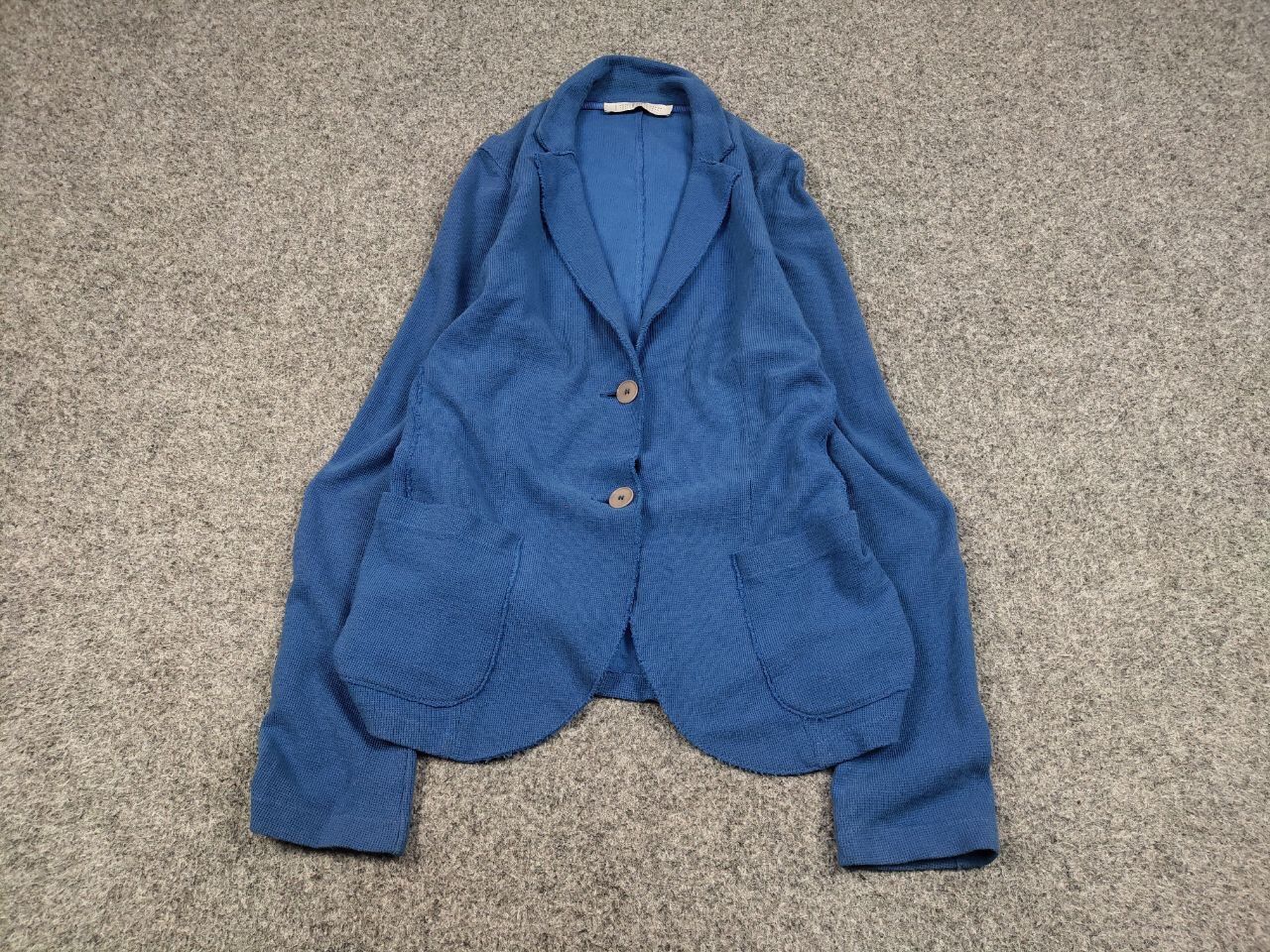 Harris Wharf London Design Blue Cotton / Linen Women Blazer, Women's — image 2 of 6