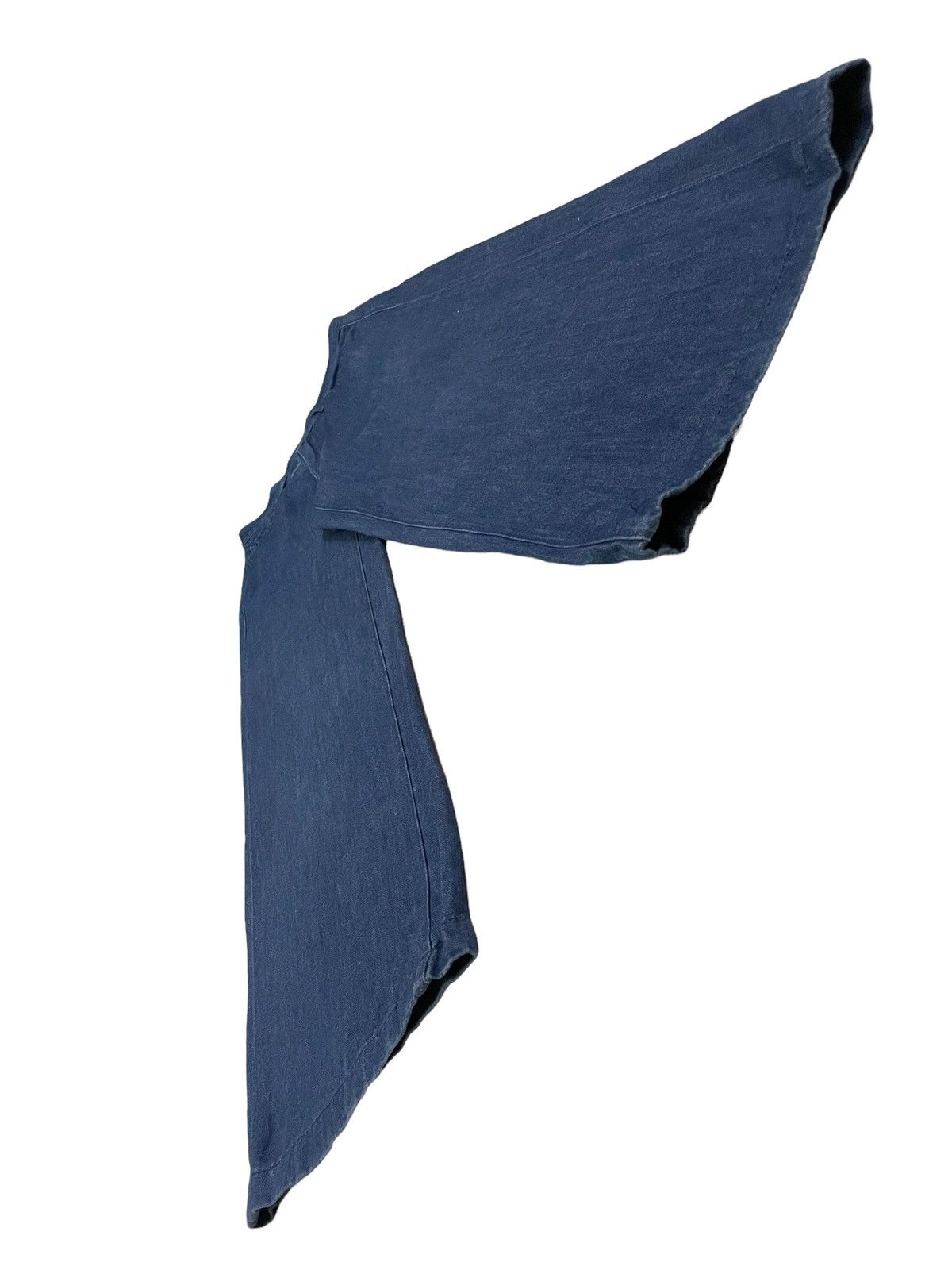 Beauty Beast × Issey Miyake × Japanese Brand Vintage PLST Wide Leg Denim Baggy Denim by Issey Miyake Size US 30 / EU 46 - 2 Thumbnail