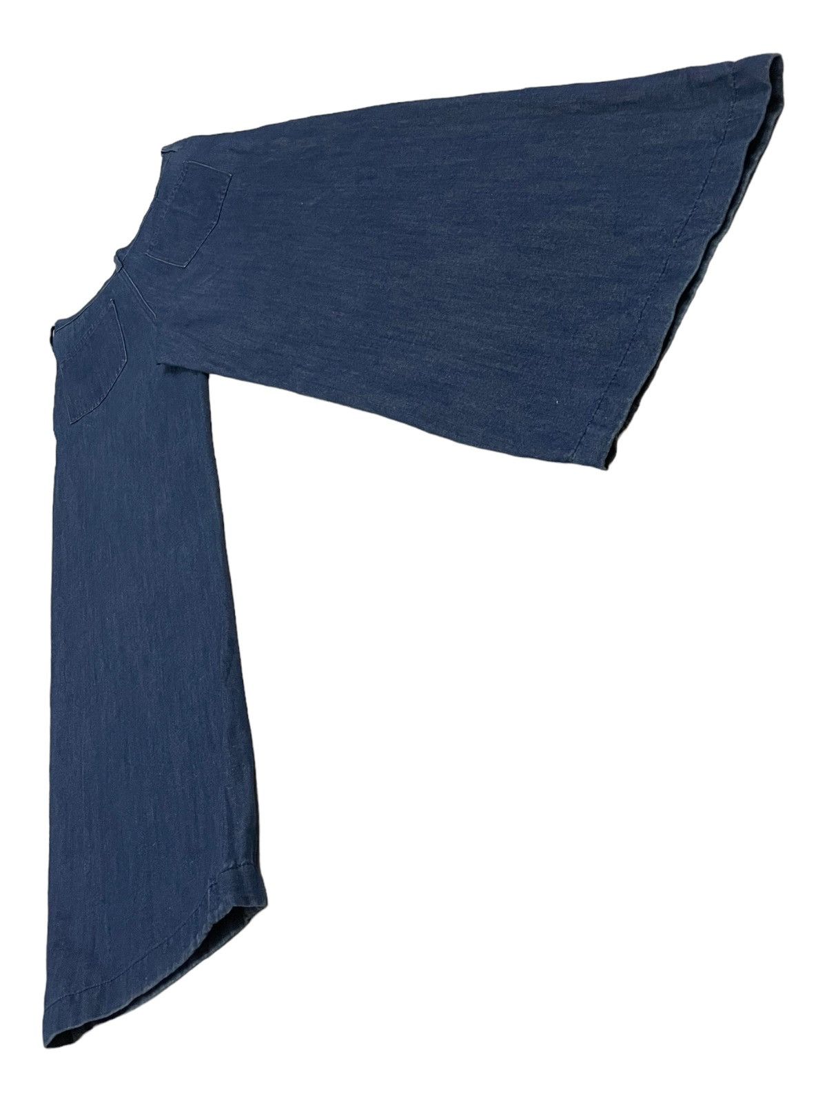 Beauty Beast × Issey Miyake × Japanese Brand Vintage PLST Wide Leg Denim Baggy Denim by Issey Miyake Size US 30 / EU 46 - 4 Thumbnail