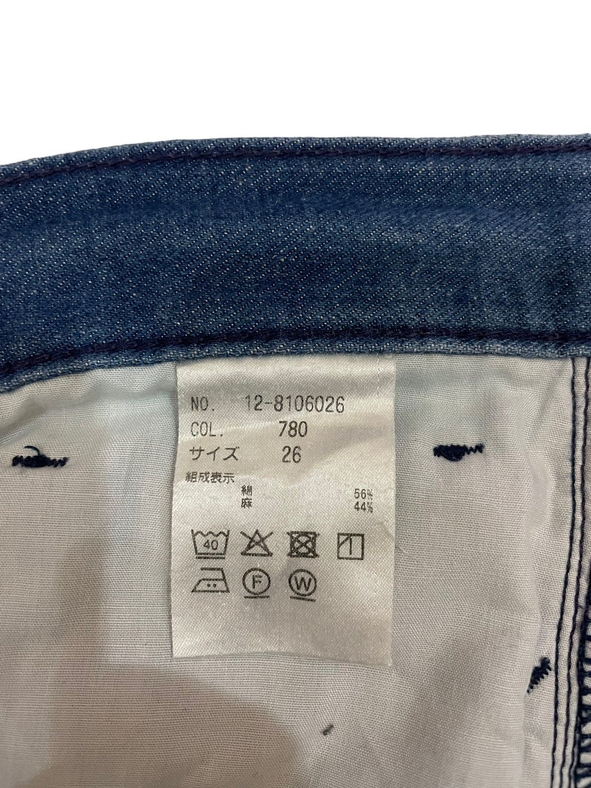 Beauty Beast × Issey Miyake × Japanese Brand Vintage PLST Wide Leg Denim Baggy Denim by Issey Miyake Size US 30 / EU 46 - 11 Thumbnail