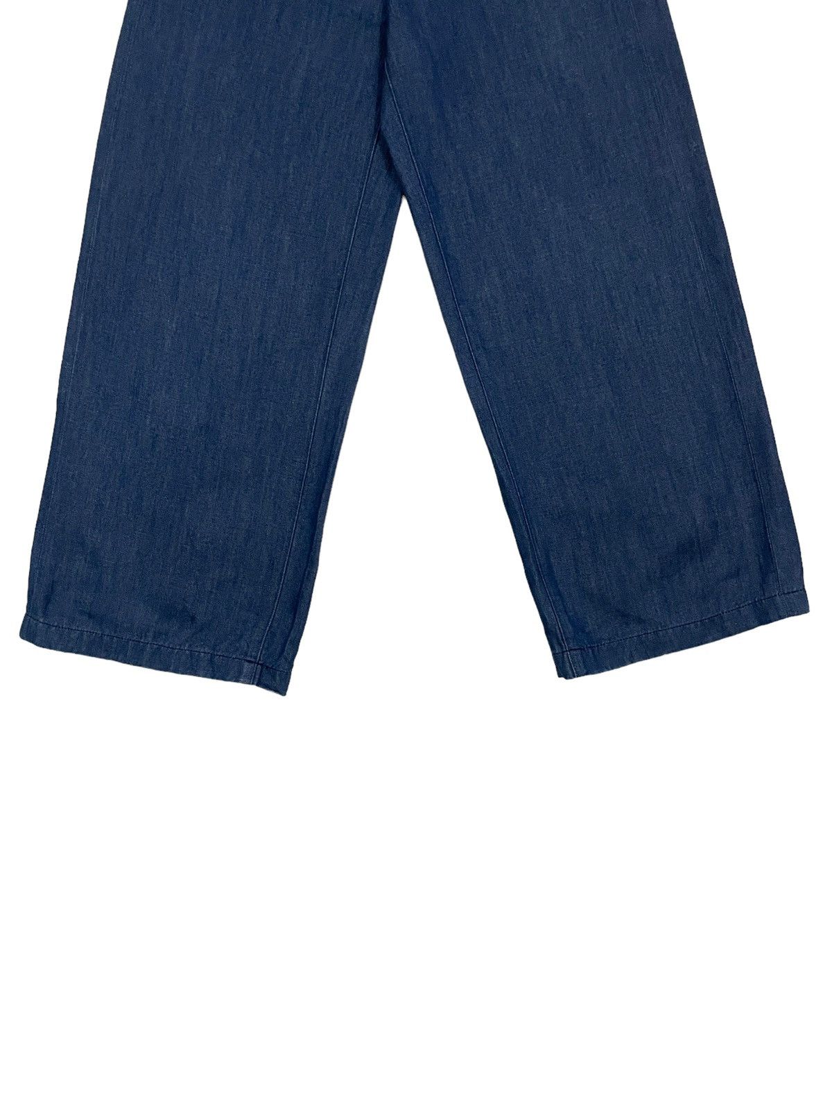 Beauty Beast × Issey Miyake × Japanese Brand Vintage PLST Wide Leg Denim Baggy Denim by Issey Miyake Size US 30 / EU 46 - 6 Thumbnail