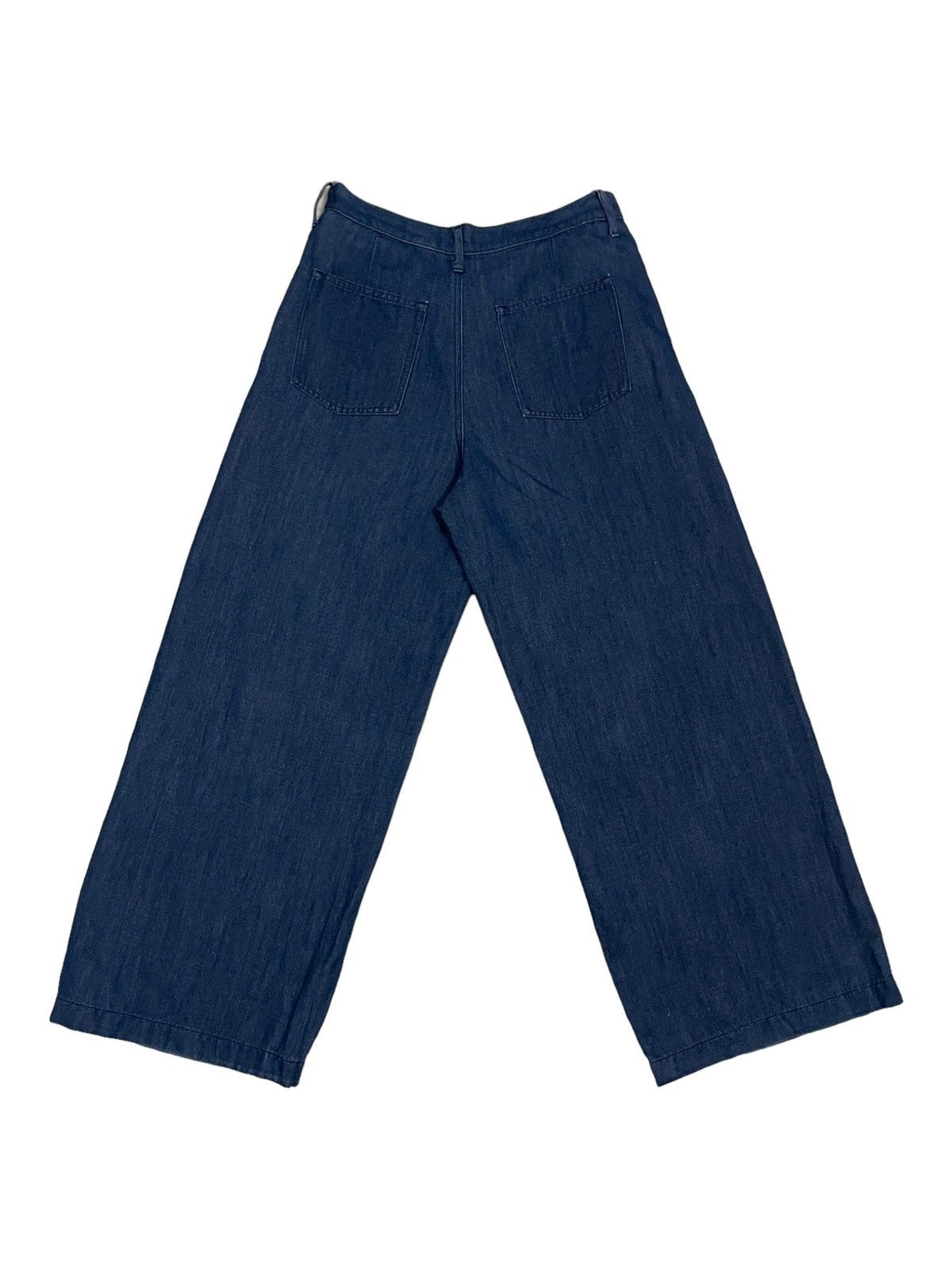 Beauty Beast × Issey Miyake × Japanese Brand Vintage PLST Wide Leg Denim Baggy Denim by Issey Miyake Size US 30 / EU 46 - 3 Thumbnail