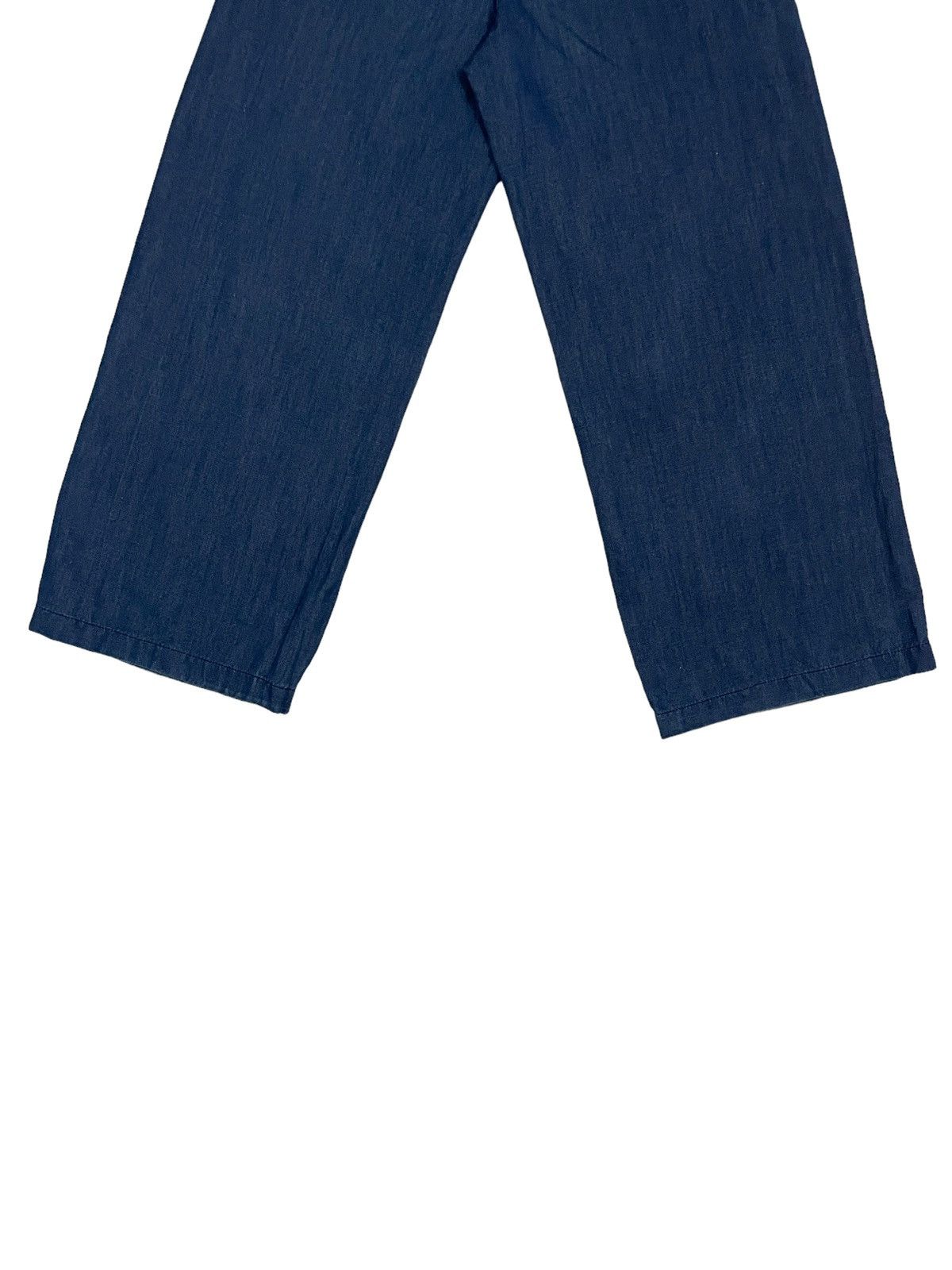 Beauty Beast × Issey Miyake × Japanese Brand Vintage PLST Wide Leg Denim Baggy Denim by Issey Miyake Size US 30 / EU 46 - 9 Thumbnail
