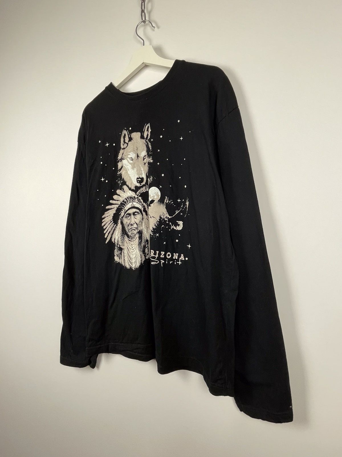 LONE WOLF Atlas For Men Arizona Spirit Indian Wolf Longsleeve Size L Size US L / EU 52-54 / 3 - 2 Thumbnail