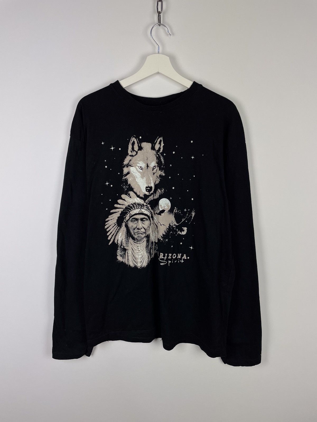 LONE WOLF Atlas For Men Arizona Spirit Indian Wolf Longsleeve Size L Size US L / EU 52-54 / 3 - 1 Thumbnail