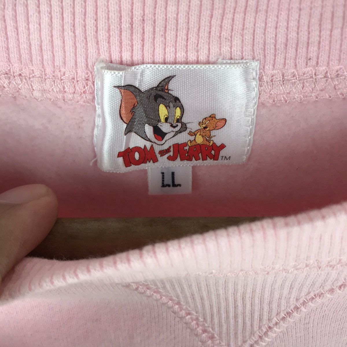 Cartoon Network × Vintage Vintage Tom & Jerry Sweatshirt Jumper Pullover Sweater Size US XL / EU 56 / 4 - 3 Thumbnail